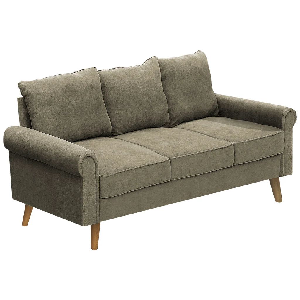 Sofa 3 Seater Brown